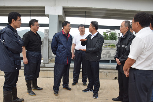 副省长刘强一行来我县督导指挥防汛救灾工作