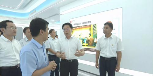 市委书记江敦涛调研脱贫攻坚 乡村振兴和灾后重建工作